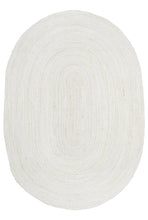 Agonda White Oval Rug