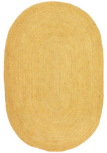 Agonda Yellow Oval Rug