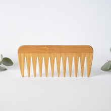 Bamboo Wide Tooth Hair Comb
