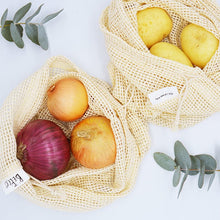 BeEco Organic Cotton Mesh Produce Bags - 3 Pack