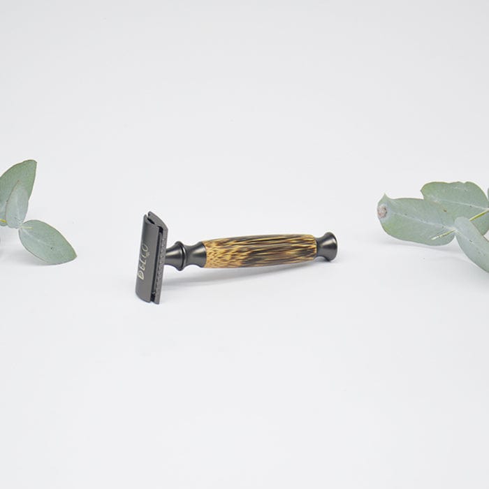 Safety Razor with Replacement Blades - Bamboo – BeEco