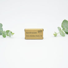 Safety Razor with Replacement Blades - Gold