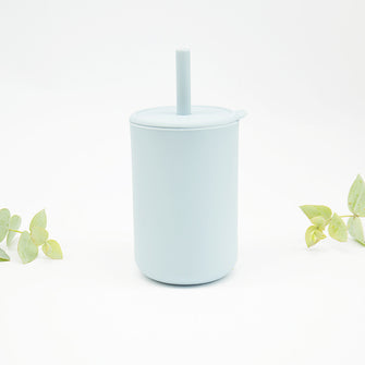 Kids Sippy Cup with Straw 179ml - Blue