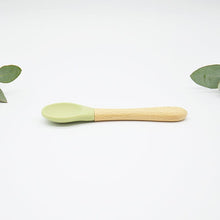 Baby Suction Bowls with Spoon Set - Green