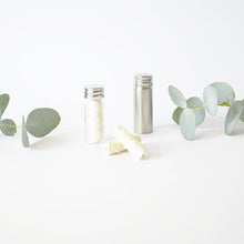 Natural Silk Dental Floss with Stainless Steel Jar - Mint