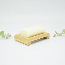 Natural Bamboo Soap Dish - Rectangular
