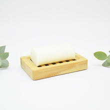 Natural Bamboo Soap Dish - Chunky