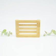 Natural Bamboo Soap Dish - Rectangular