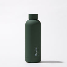 Insulated Stainless Steel Beysis Water Bottle - Olive Green 500ml