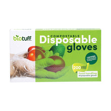 Compostable Disposable Gloves - Medium 200 pack