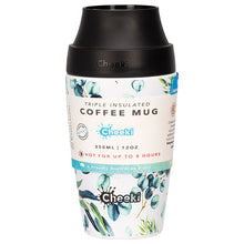 350ml Leak Proof Insulated Coffee Mug - Watercolour