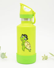 400ml Insulated Kids Reusable Water Bottle - Turtle