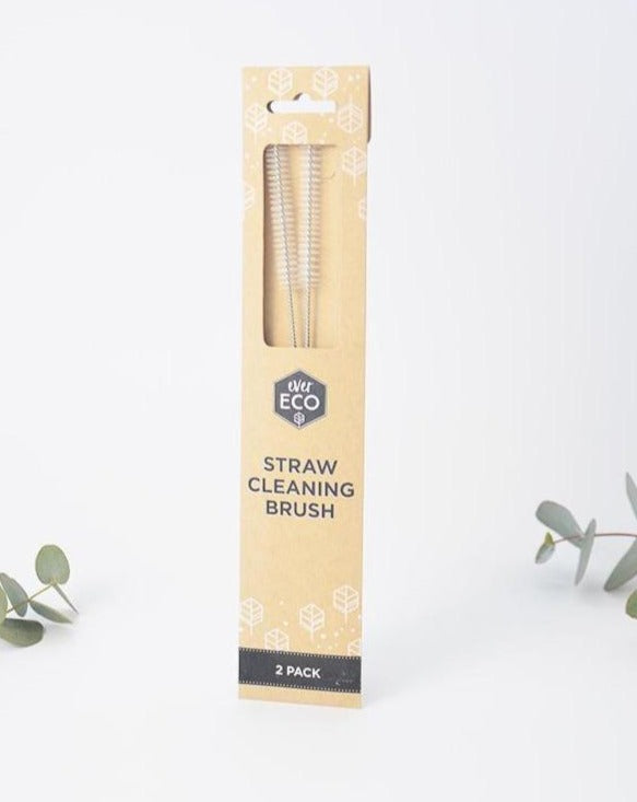 Reusable straw cleaning brushes 2 pack