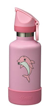 400ml Insulated Kids Reusable Water Bottle - Dolphin