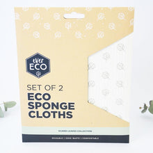 Reusable Washable Eco Kitchen Sponge Cloths 2 pack