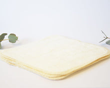 Reusable Baby Cloth Wipes - Beige 5 pack