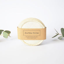 Reusable Makeup Pads Hemp & Organic Cotton - 10 pack Beige