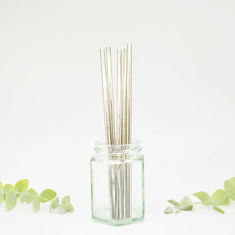 Reusable Stainless Steel Straight Straw - Single