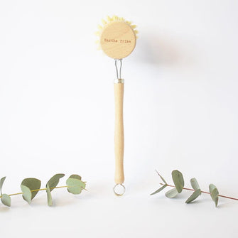 Sisal Fibre Wooden Dish Brush