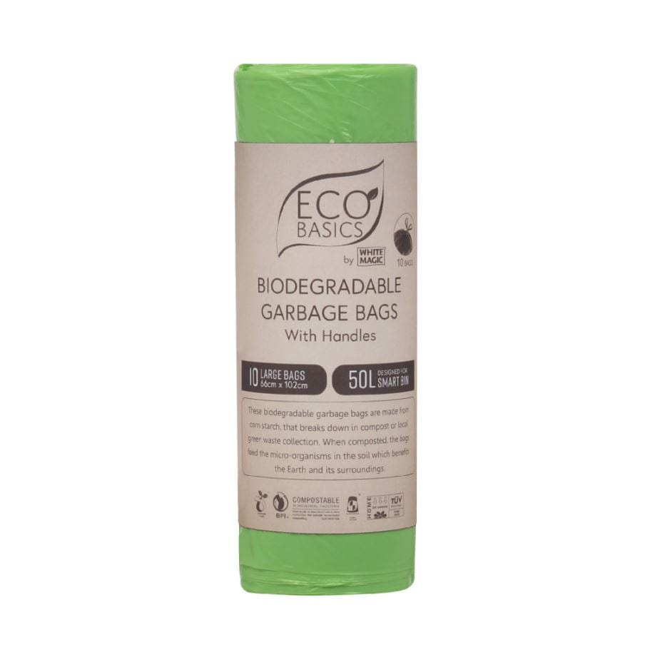 Biodegradable Garbage Bags - 10 pack Large