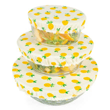 Retro Cotton Bowl Covers - Set of 3