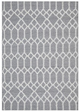 Ramo Tribal Trellis Rug Rustic Blue