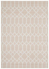 Ramo Tribal Trellis Rug Nude Soft Pink