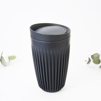 Huskee Cup 12oz reusable dishwasher safe insulated coffee mug