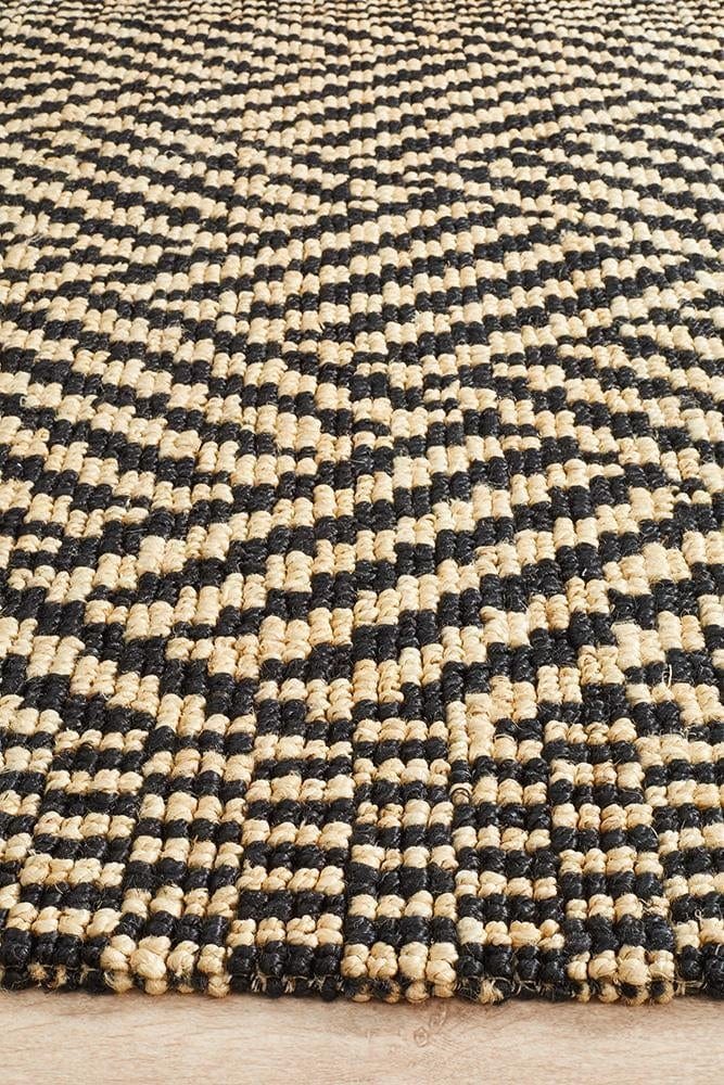 Kenya Kimi Hand Woven Tribal Jute Rug