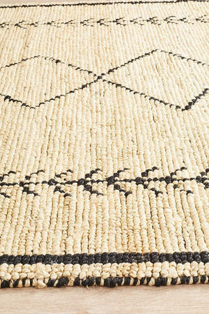 Kenya Tumu Hand Woven Tribal Jute Rug