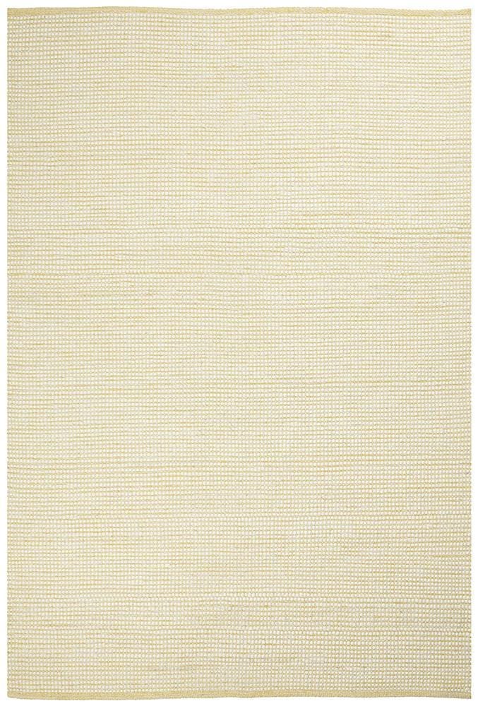 Premium Stunning Soft Wool Yellow Rug