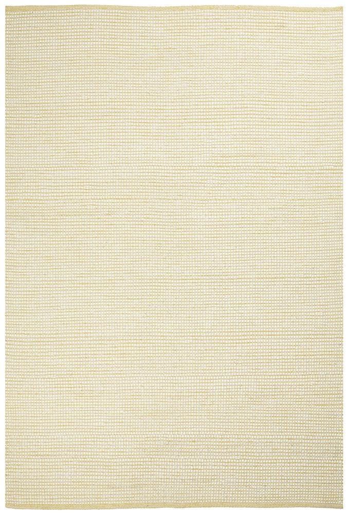 Premium Stunning Soft Wool Yellow Rug