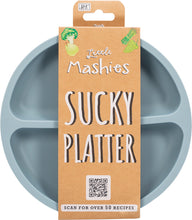 Little Mashies Baby Suction Plate - Dusty Blue