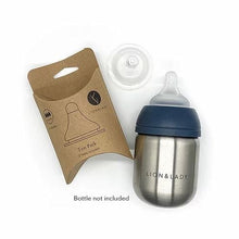 Lion & Lady Baby Bottle Teat 2 Pack - Medium Flow (3+ months)