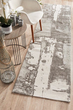 Mayur 11 Silver Runner Rug