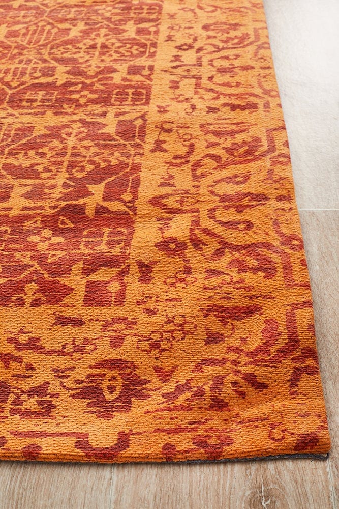 Mayur 88 Paprika Runner Rug