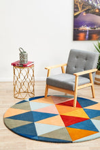 Atic Pure Wool 905 Multi Round Rug