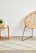Tulum 222 White Runner Rug