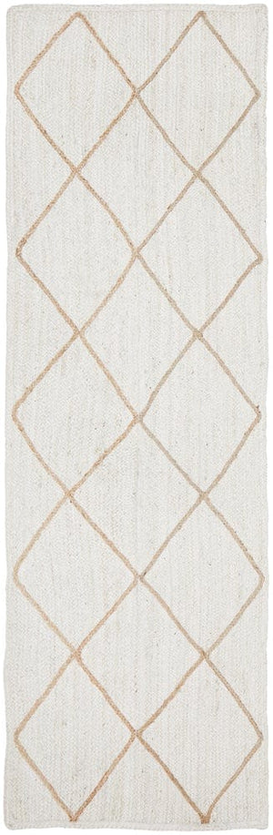 Byron 222 White Rug