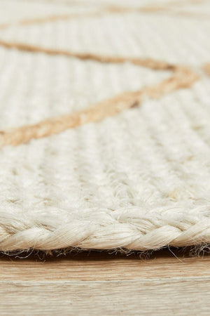 Byron 222 White Rug