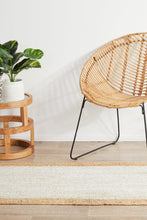 Tulum 333 White Natural Runner Rug