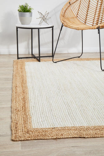 Byron 333 White Natural Rug