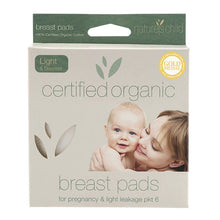 Organic Cotton Washable Breast Pads - 6 Pack Light & Discreet