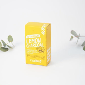 Niulife Organic Lemon Charcoal Coconut Oil Soap