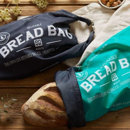 Onya Reusable Bread Bag Charcoal – BeEco