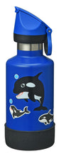 400ml Insulated Kids Reusable Water Bottle - Orca