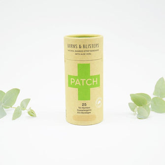 Patch Aloe Vera Biodegradable Bandages - Tube of 25