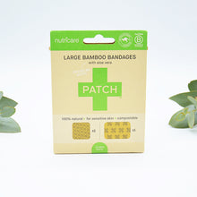 Patch Aloe Vera Biodegradable Bandages - Large pack of 10