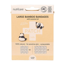 Patch Coconut Oil Kids Strip Biodegradable Bandages - Large pack of 10