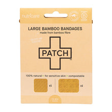 Patch Natural Biodegradable Bandages - Large pack of 10